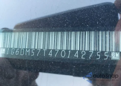 2007 Cadillac Cts Standard from USA, damaged, VIN 1G6DM57T470142755